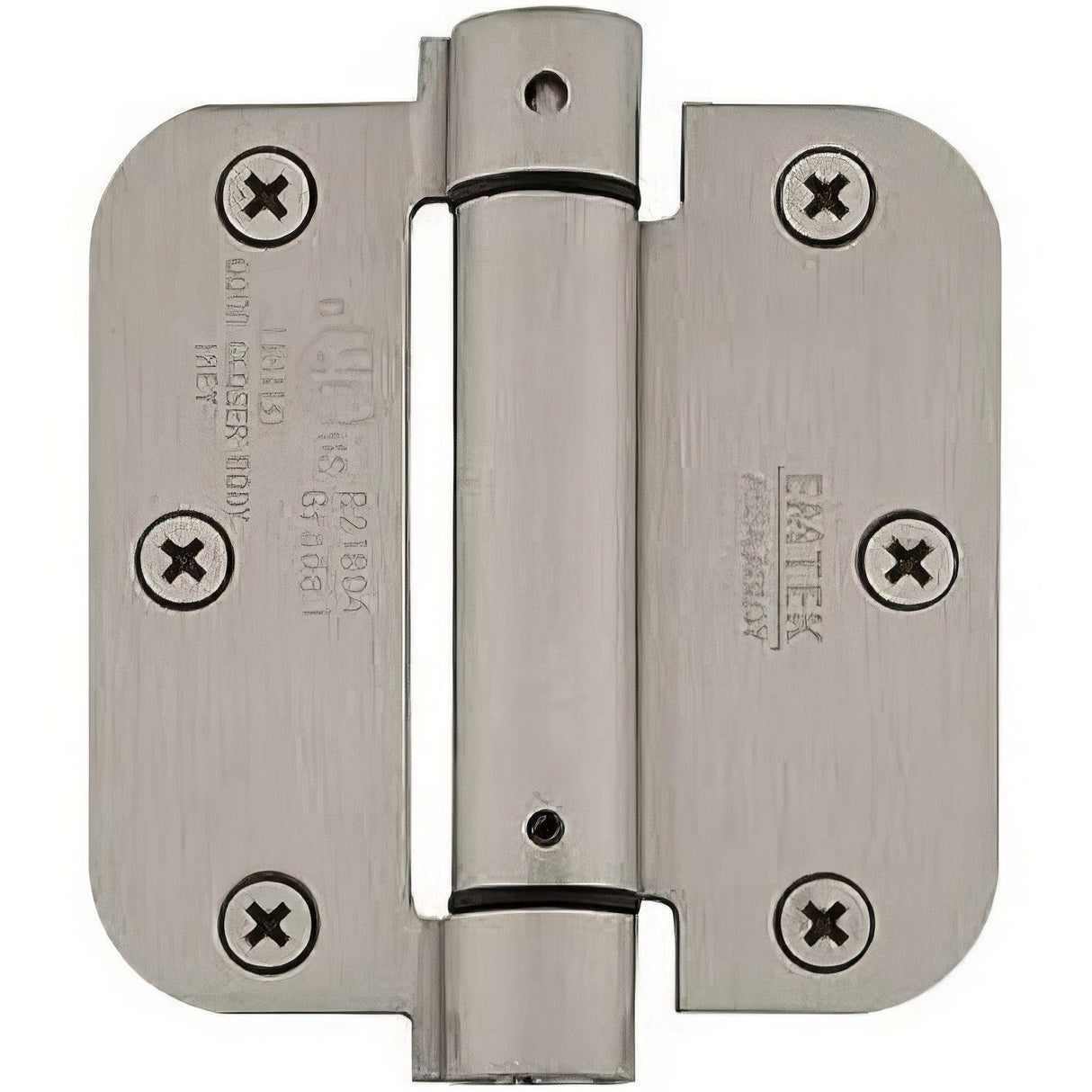 Emtek 95033FB flat black spring hinge