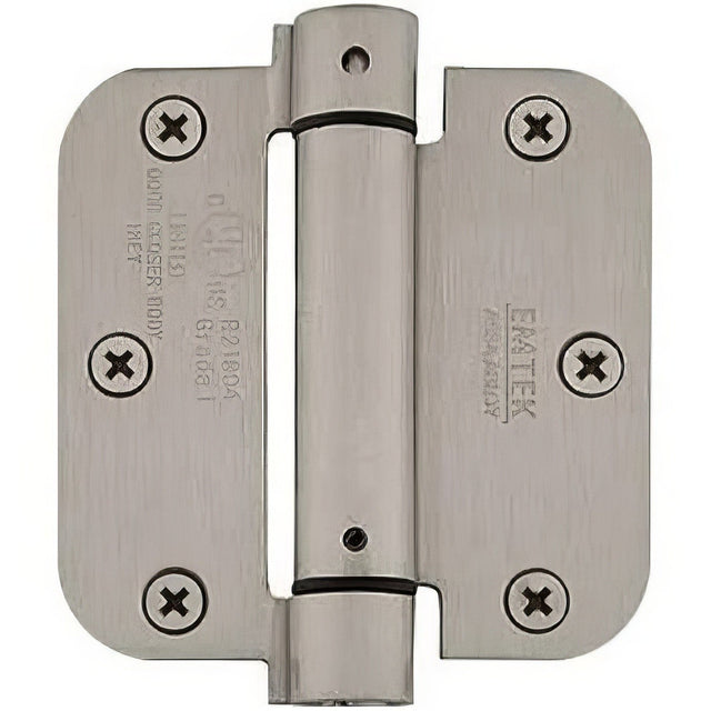 Emtek 95033FB flat black spring hinge