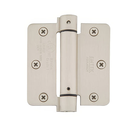 Emtek 95033US15 satin nickel spring hinge