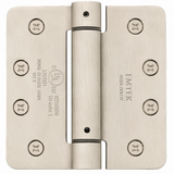 Emtek 95034TWB tumbled white bronze spring hinge