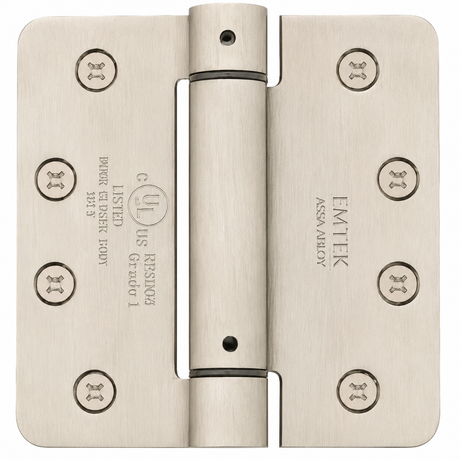 Emtek 95034TWB tumbled white bronze spring hinge