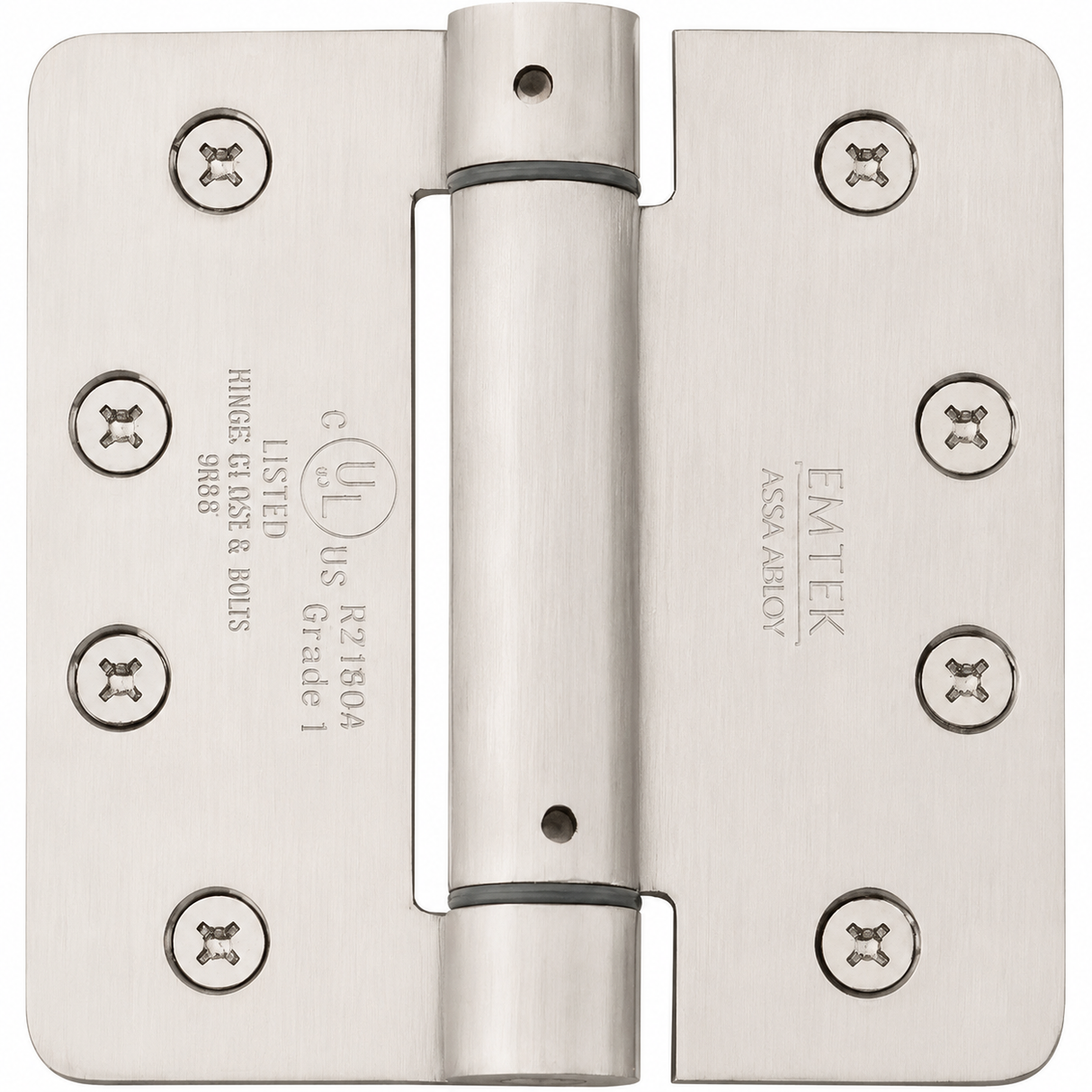 Emtek 95034US15 satin nickel spring hinge
