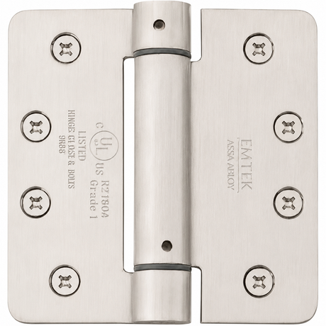 Emtek 95034US15 satin nickel spring hinge