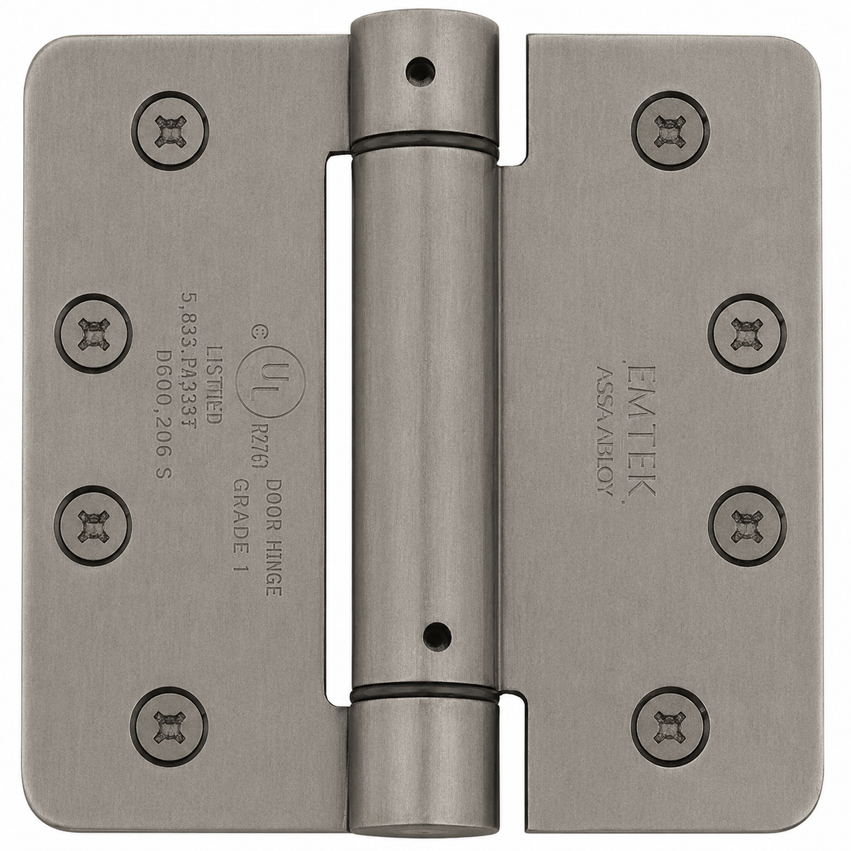 Emtek 95034US15A pewter spring hinge