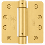 Emtek 95034US4 satin brass spring hinge