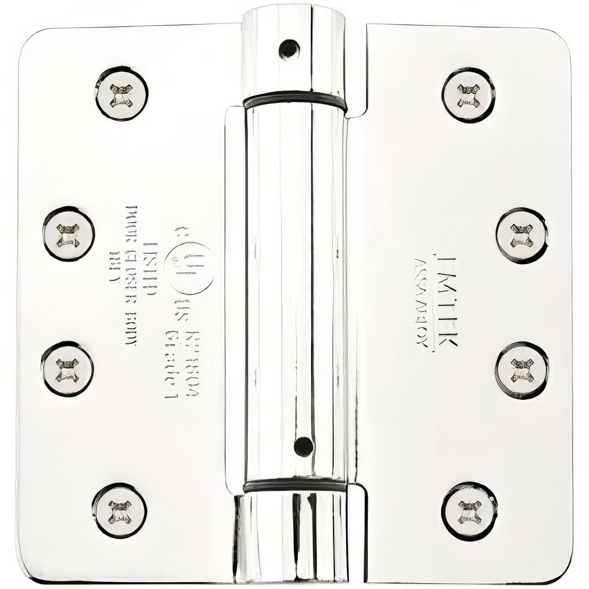 Emtek 95034US19 flat black spring hinge
