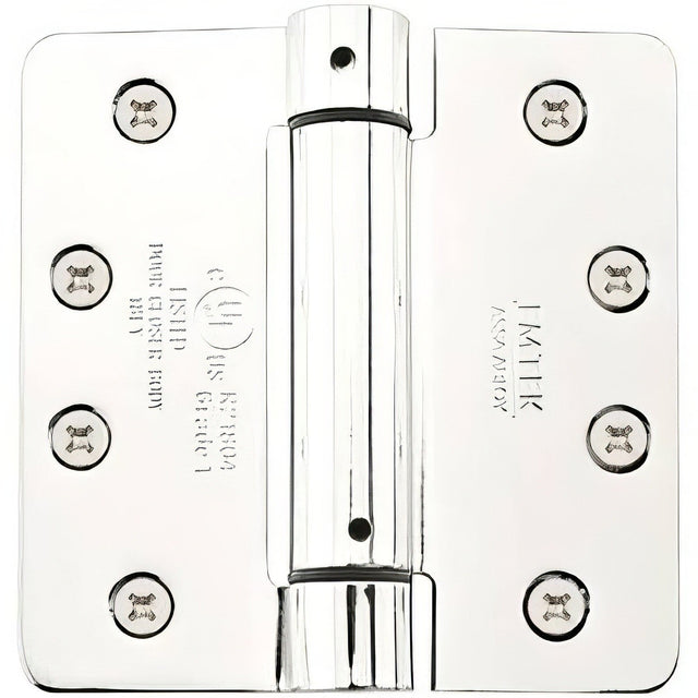 Emtek 95034US19 flat black spring hinge
