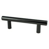 Berenson 9544-2055-P black bar cabinet pull