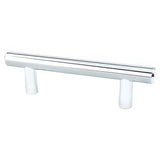 Berenson 9548-2026-P polished chrome bar cabinet pull