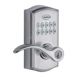 Kwikset 955PML-26DS satin chrome electronic keyless deadbolt