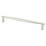 Berenson 9564-1BPN-P brushed nickel cabinet pull / appliance pull