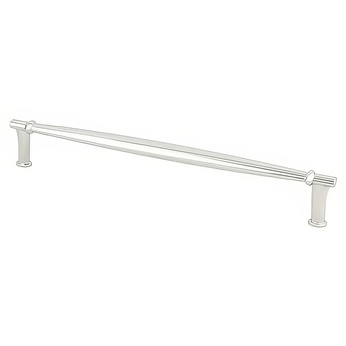 Berenson 9568-1014-P polished nickel cabinet pull / appliance pull