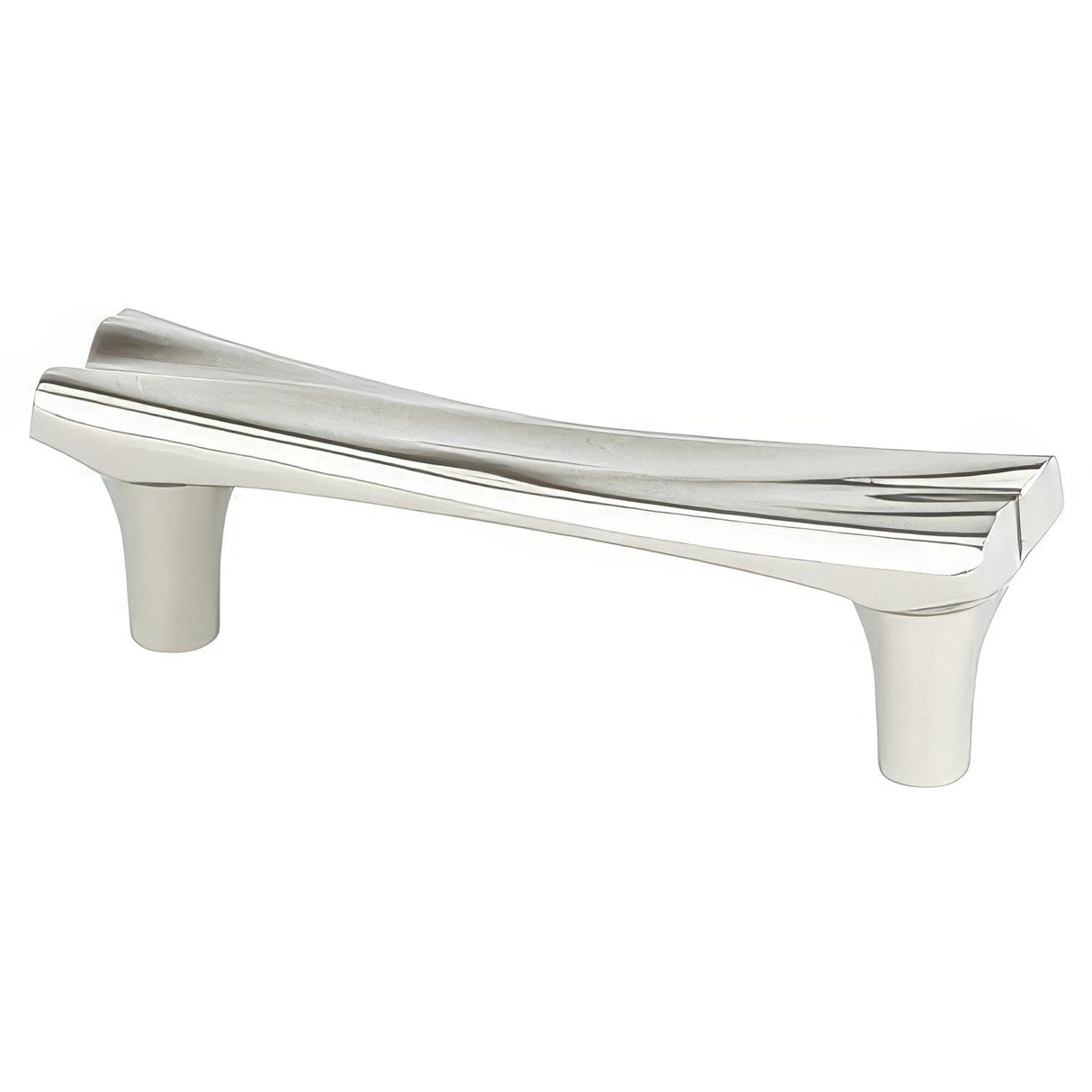 Berenson 9574-1014-P polished nickel cabinet handle pull