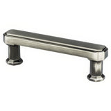 Berenson 9576-1VTN-P vintage nickel cabinet handle pull