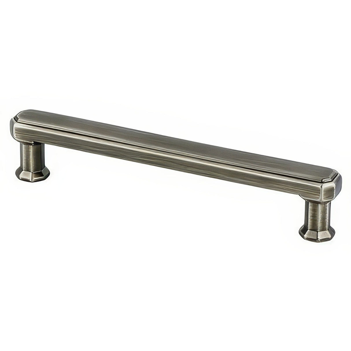 Berenson 9578-1VTN-P vintage nickel cabinet handle pull