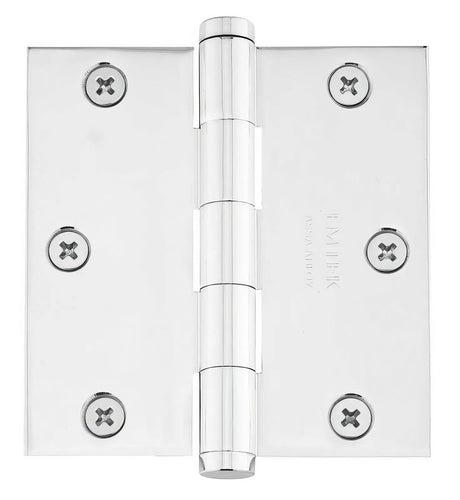 Emtek 96113US26 polished chrome plain bearing hinge