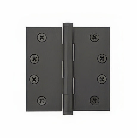 Emtek 96114US19 flat black plain bearing hinge