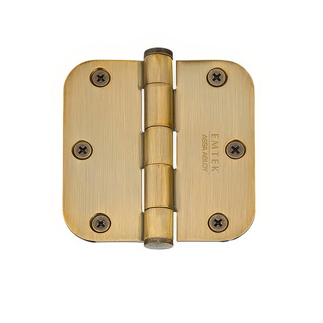 Emtek 96123US7 french antique plain bearing hinge