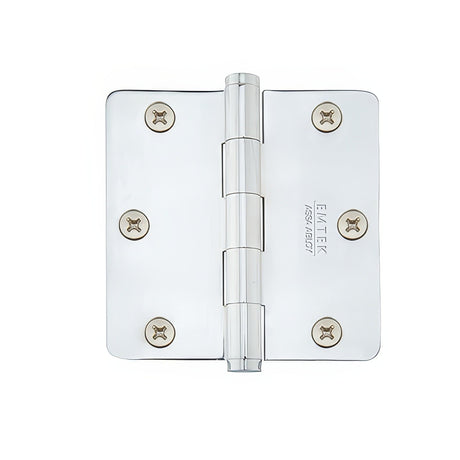Emtek 96133US26 polished chrome plain bearing hinge