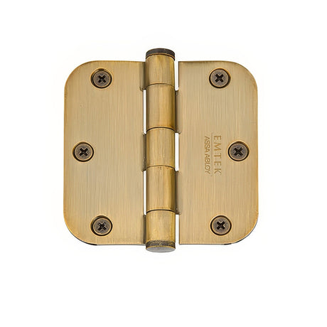 Emtek 96133US7 french antique plain bearing hinge