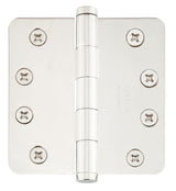 Emtek 96134US14 polished nickel plain bearing hinge