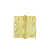 Emtek 96134US3 polished brass plain bearing hinge