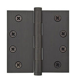 Emtek 96214US19 flat black plain bearing hinge