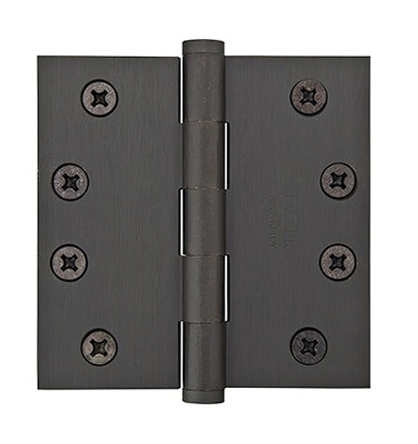 Emtek 96214US19 flat black plain bearing hinge