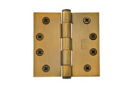 Emtek 96214US7 french antique plain bearing hinge