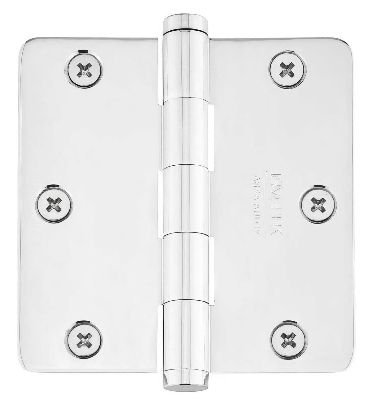 Emtek 96223US26 polished chrome plain bearing hinge