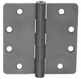 Emtek 96224US15A pewter plain bearing hinge