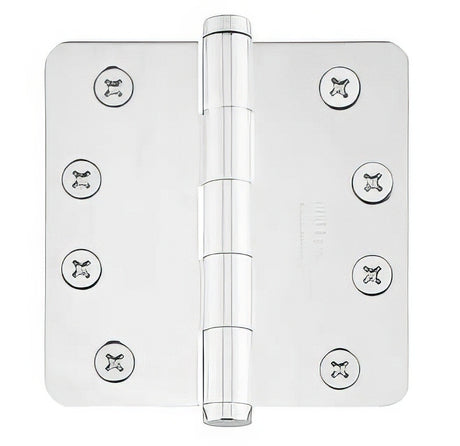Emtek 96224US7 Brass Modern, Classic Brass, Designer Brass plain bearing hinge, additional view