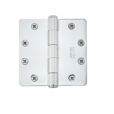 Emtek 96225US26 Brass Modern, Classic Brass, Designer Brass plain bearing hinge, additional view