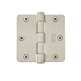 Emtek 96233US15 satin nickel plain bearing hinge