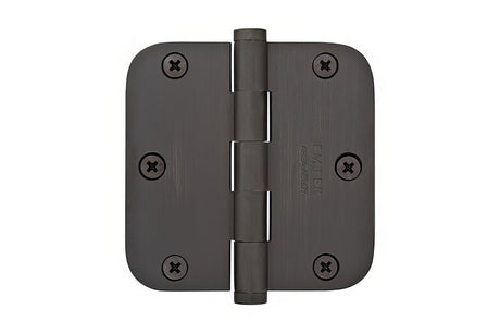 Emtek 96233US19 Brass Modern, Classic Brass, Designer Brass plain bearing hinge in satin stainless, additional view