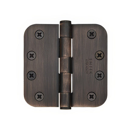 Emtek 96234US10B Brass Modern, Classic Brass, Designer Brass plain bearing hinge, additional view