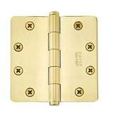 Emtek 96234US3NL unlacquered brass plain bearing hinge