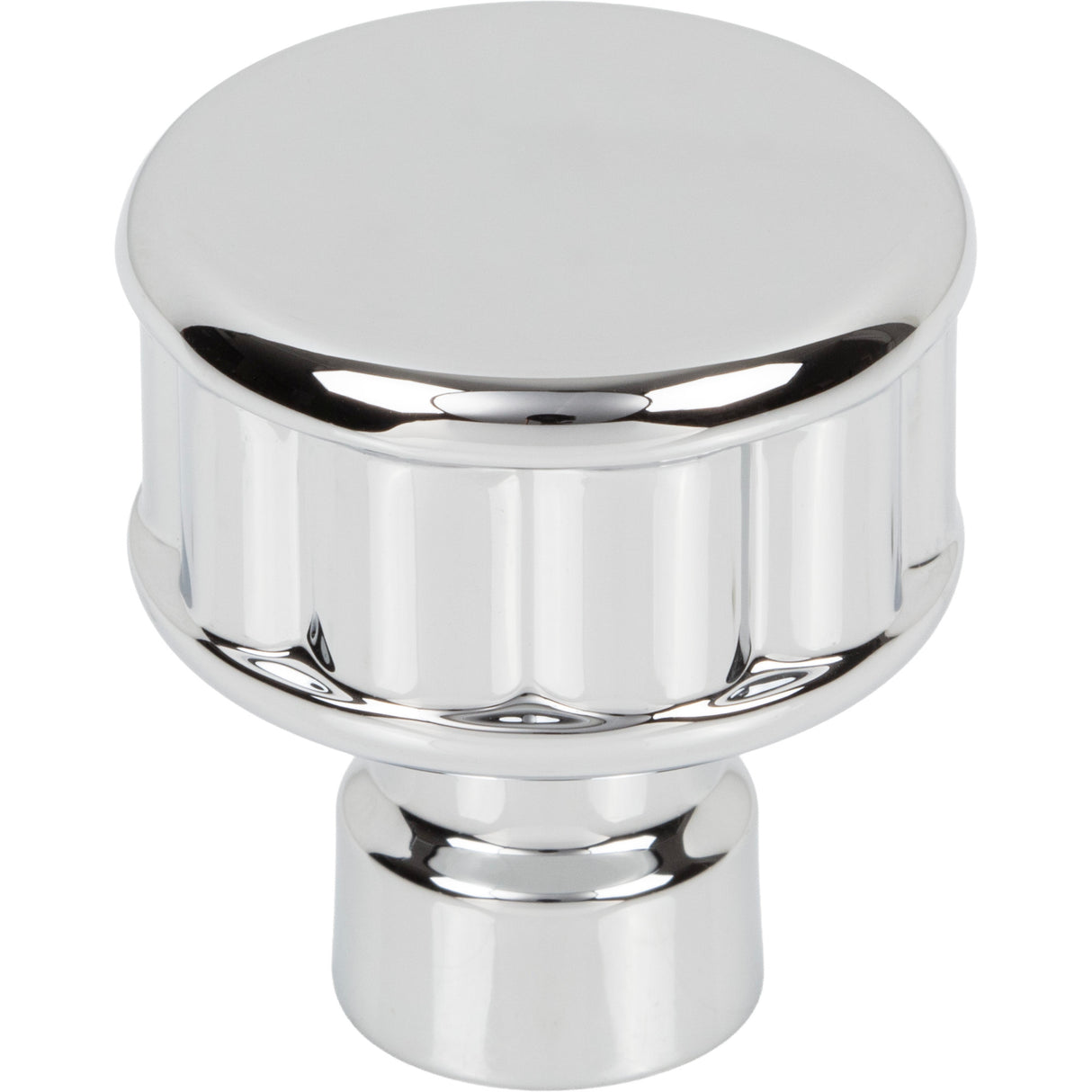 Top Knobs TK3400PC Pemberton 1 1/4" Length Round Knob Polished Chrome