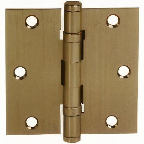 Emtek 96414US10B Brass Modern, Classic Brass, Designer Brass ball bearing hinge, additional view