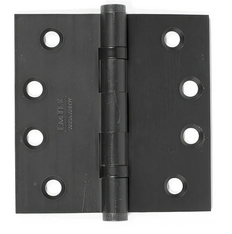 Emtek 96414US19 Brass Modern, Classic Brass, Designer Brass ball bearing hinge, additional view