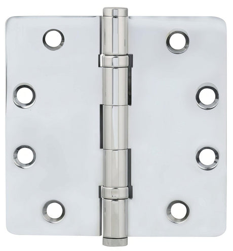Emtek 96414US26 Brass Modern, Classic Brass, Designer Brass ball bearing hinge, additional view