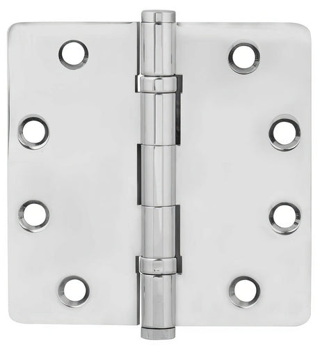 Emtek 96414US7 Brass Modern, Classic Brass, Designer Brass ball bearing hinge, additional view