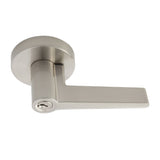 Better Home Products 96515SN Baker Beach keyed entry keyed entry door lever, additional view