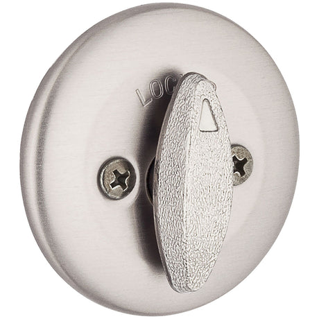 Kwikset 667 One Sided Turn Deadbolt in Polished Chrome