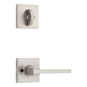 Kwikset Casey Handleset Trim with Square Rose