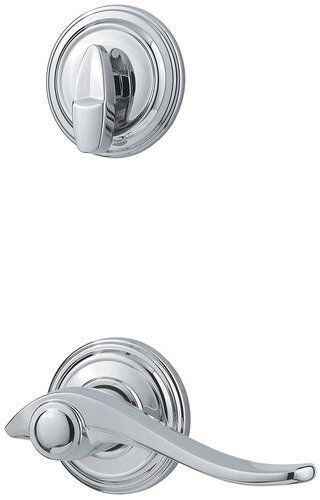 Kwikset 966AVLLH-26 polished chrome interior pack single cylinder