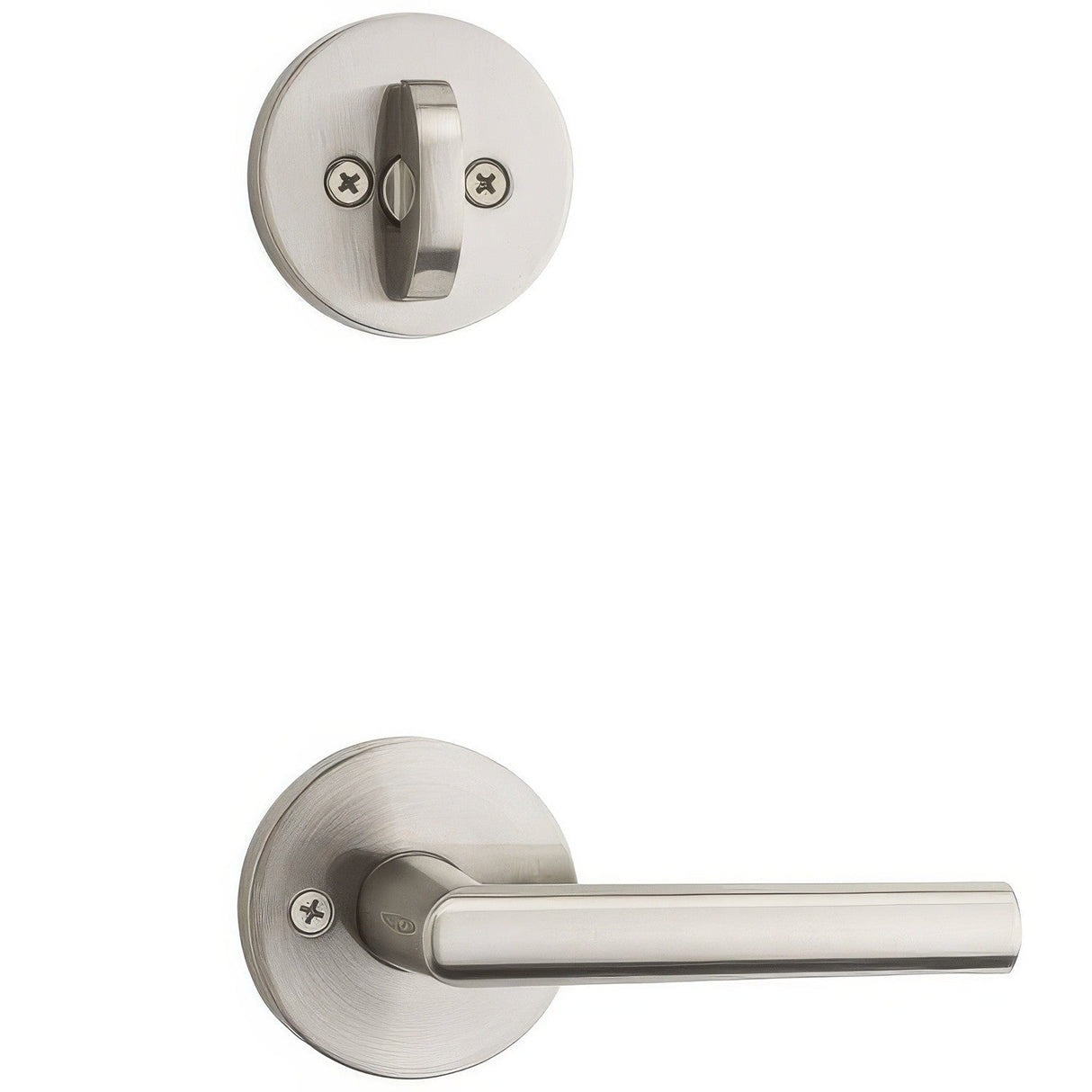 Kwikset 966MILRDT-15.UNIV satin nickel interior pack double cylinder