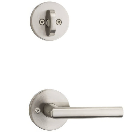 Kwikset 966MILRDT-15.UNIV satin nickel interior pack double cylinder