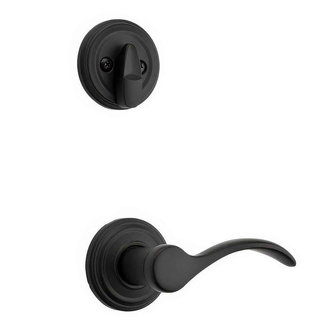 Kwikset 966PMLLH-514V1 iron black interior pack single cylinder