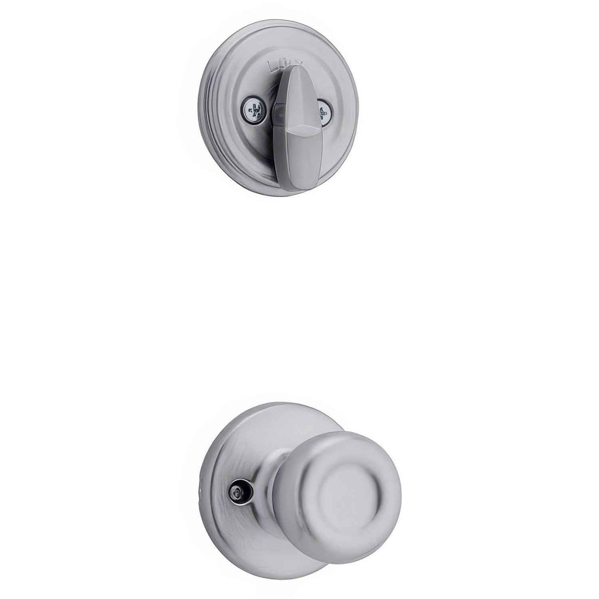 Kwikset 966T-26D.UNIV satin chrome interior pack single cylinder